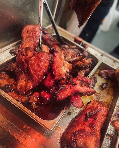 B B Q Pork Sava Chicken